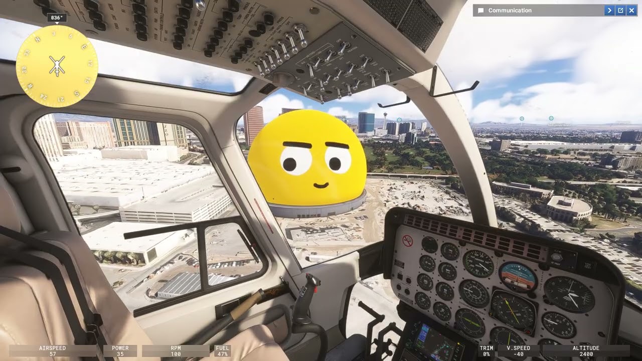 MSFS2024 - Bell 407 - KLAS by Glideslope Pro