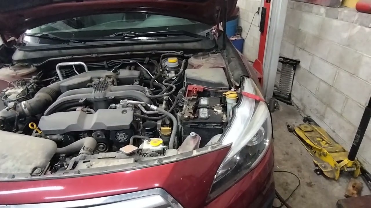 Subaru outback windshield washer diagnosis