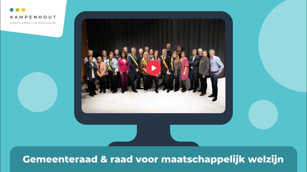 Gemeenteraad & Raad voor Maatschappelijk Welzijn (donderdag 26/02/2026)