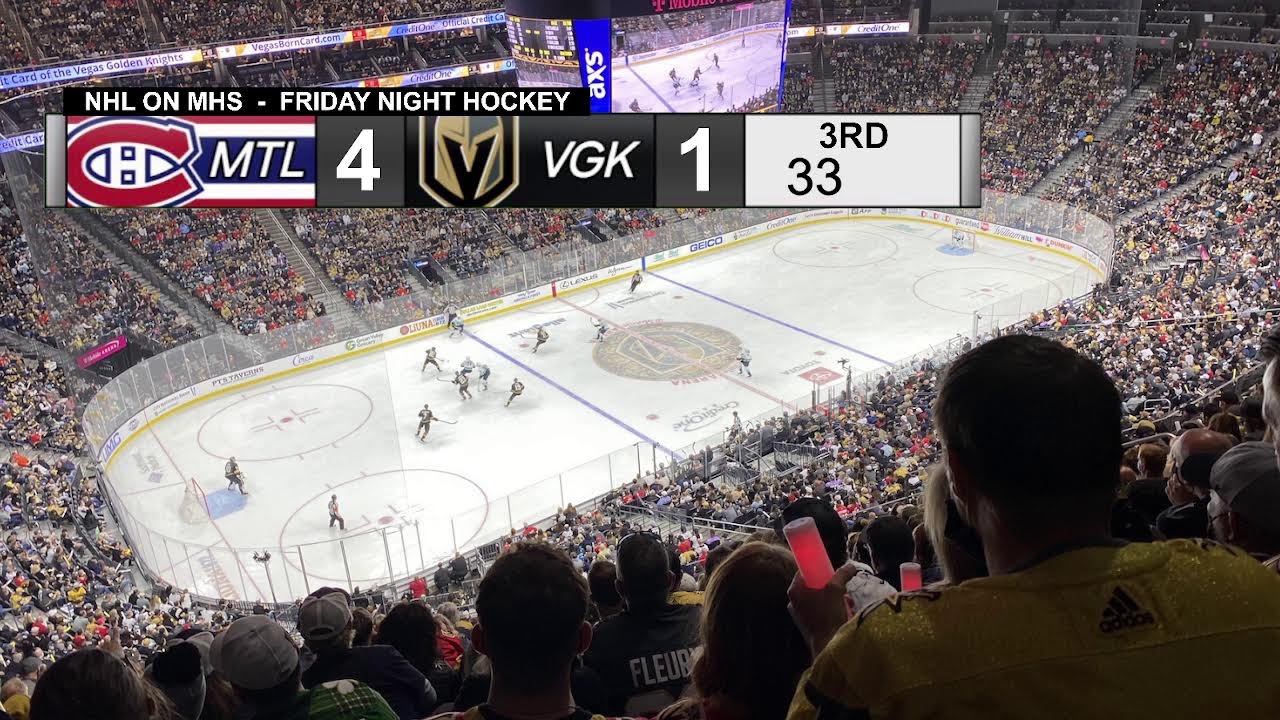 NHL: Montreal Canadiens vs. Vegas Golden Knights LIVE PLAY-BY-PLAY
