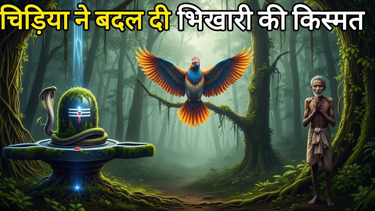 भिखारी से करोड़पति बनने की अद्भुत कहानी | चिड़िया और शिवलिंग का रहस्य” gyanvardhak kahani