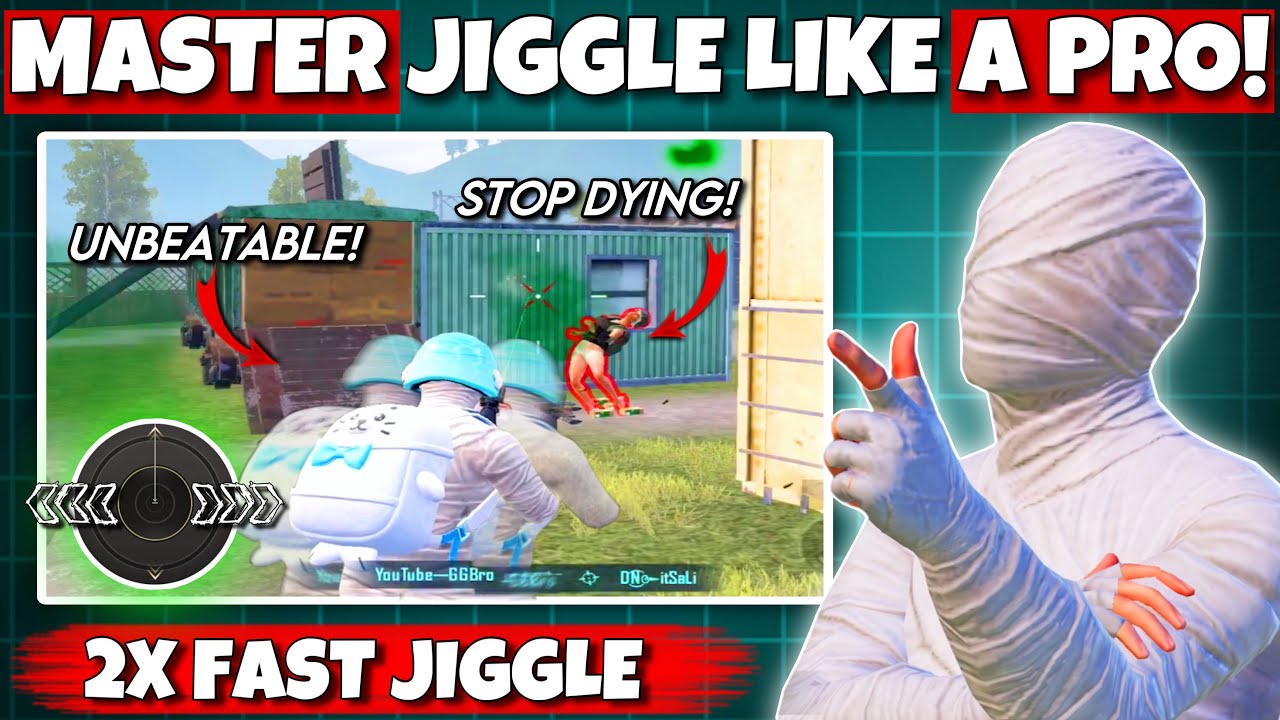 How to Jiggle like a Pro! Ultimate Close Range Guide Series [Episode 2] PUBG Mobile Tips and Tricks