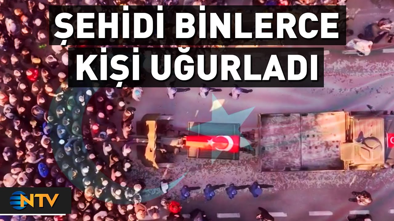 Binlerce Bursalı Şehit Binbaşı Serdar Uslu'yu Son Yolculuğuna Uğurladı | NTV