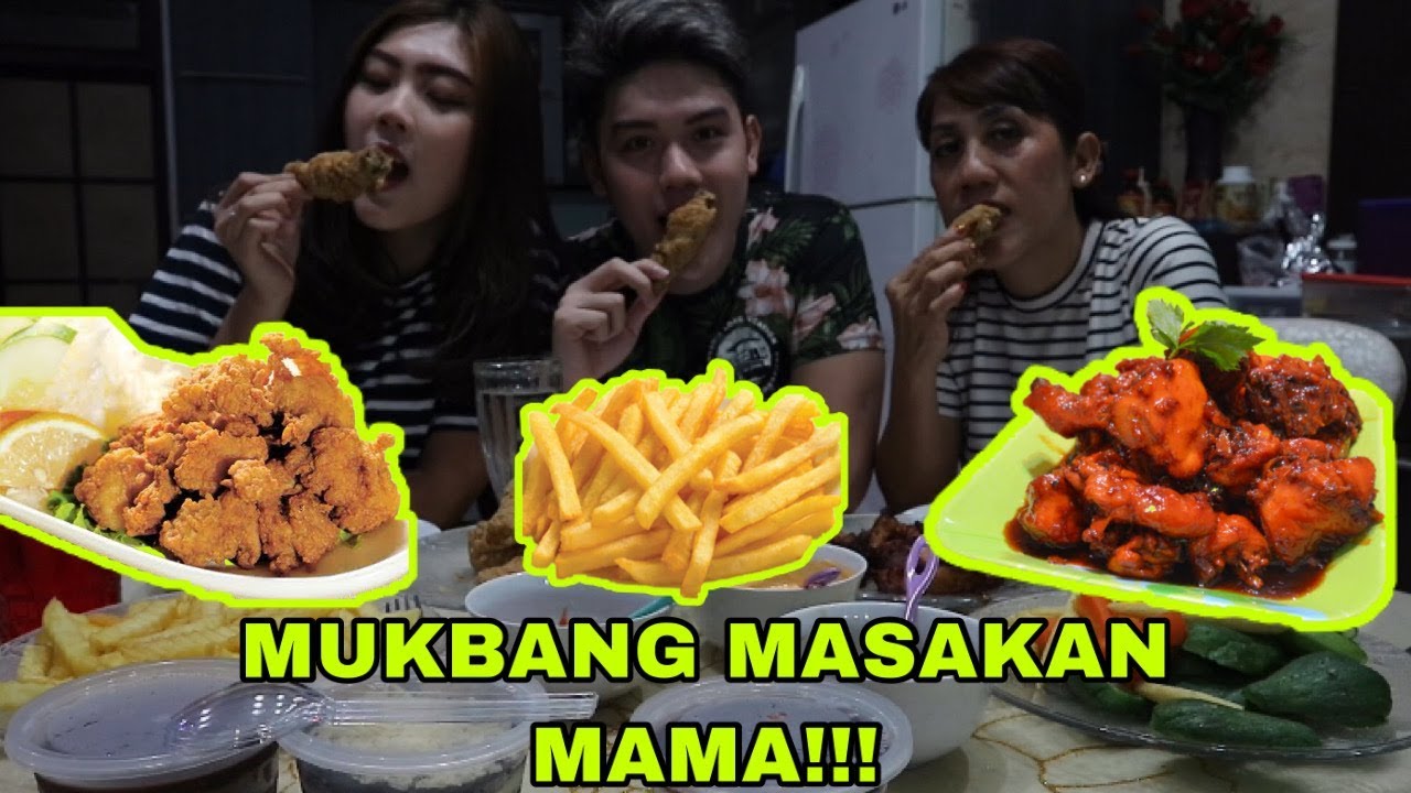 MUKBANG MASAKAN MAMA!!! EDISI KANGEN MASAKAN MAMA. HEADSET ON!!!