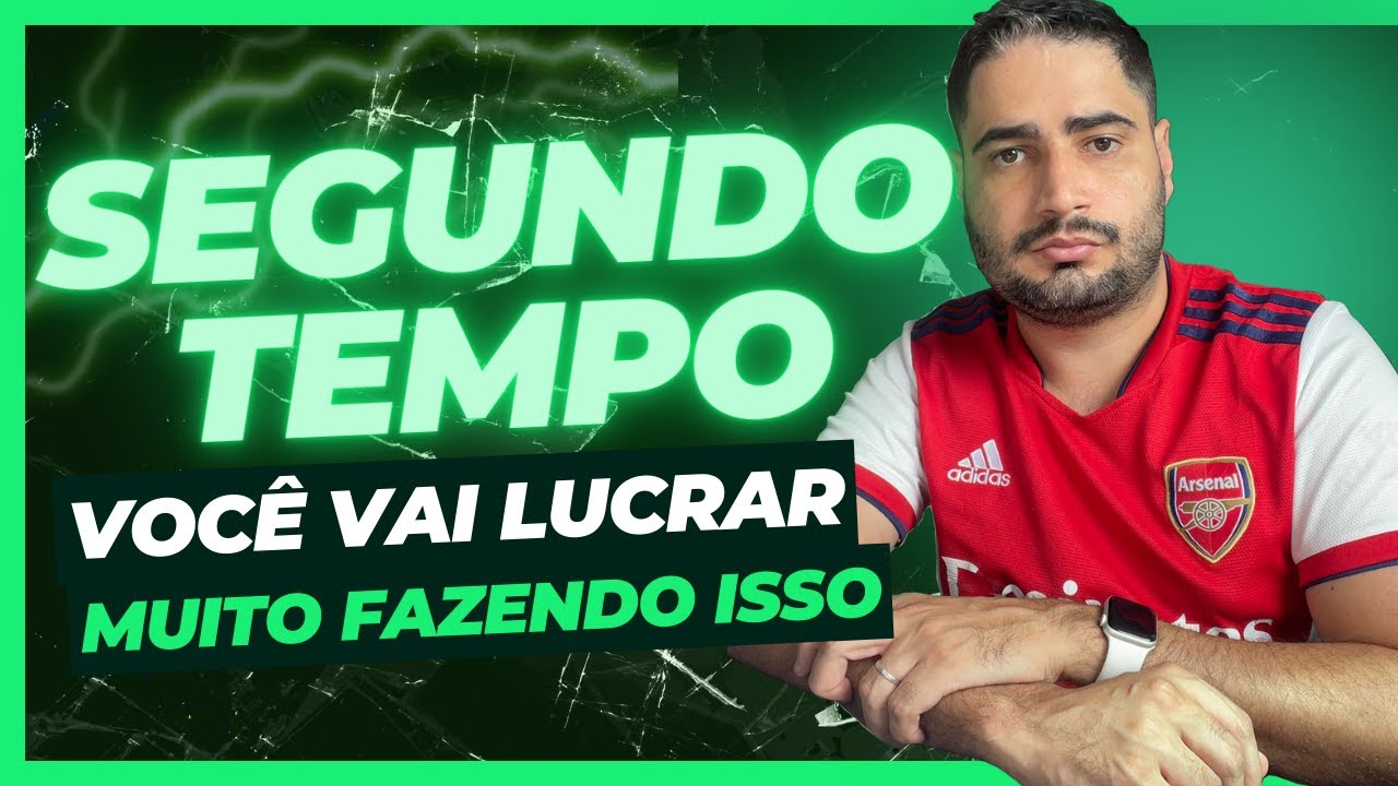 UTILIZE ESSA ESTRAT&Eacute;GIA PARA GOLS NO SEGUNDO TEMPO E SEJA LUCRATIVO - FUNIL DE GOLS FT