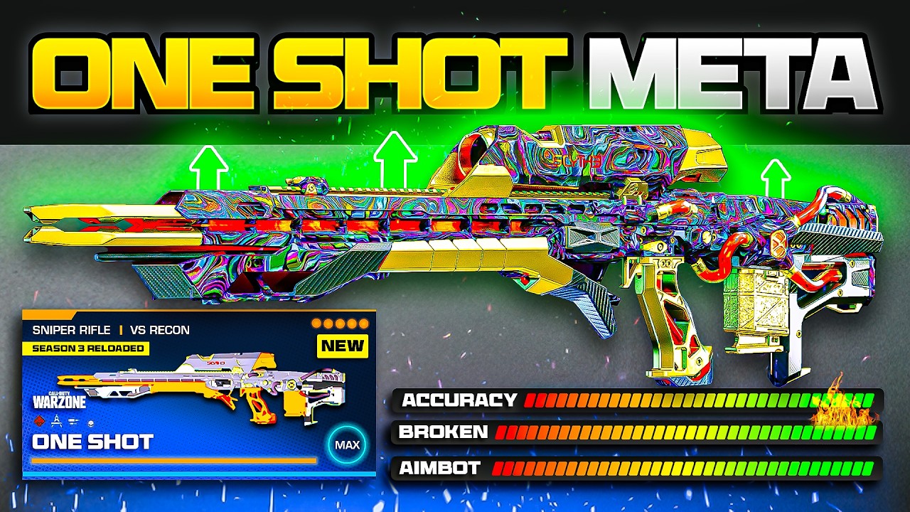 the BEST *BROKEN* META LOADOUT in Warzone after the NEW UPDATE! (BUFFED ONE SHOT Setup)