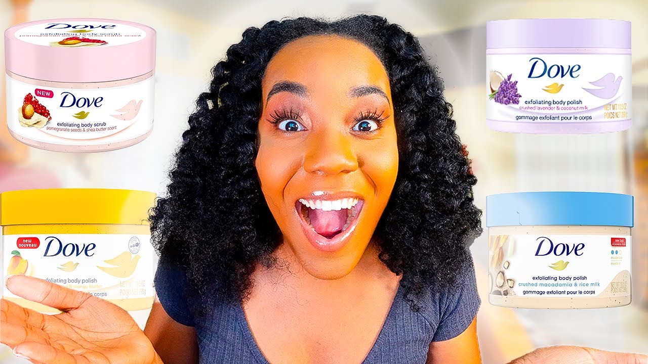 DOVE BODY POLISH IS BETTER THAN TREE HUT SUGAR SCRUB AND HERE'S WHY! **UPDATE**