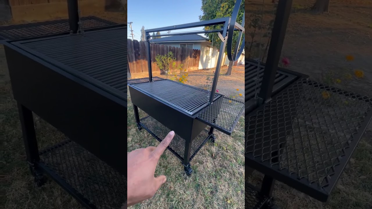 Asador para 18 pollos estilo Santa Maria #welding #asador #barbecuegrill #bbq #asado #charcoalgrill