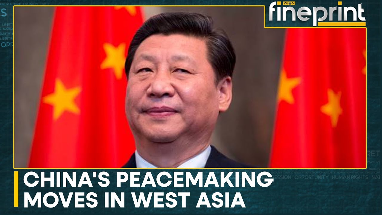 China's political ambitions in West Asia: Can China broker Israel-Palestine peace? | WION Fineprint