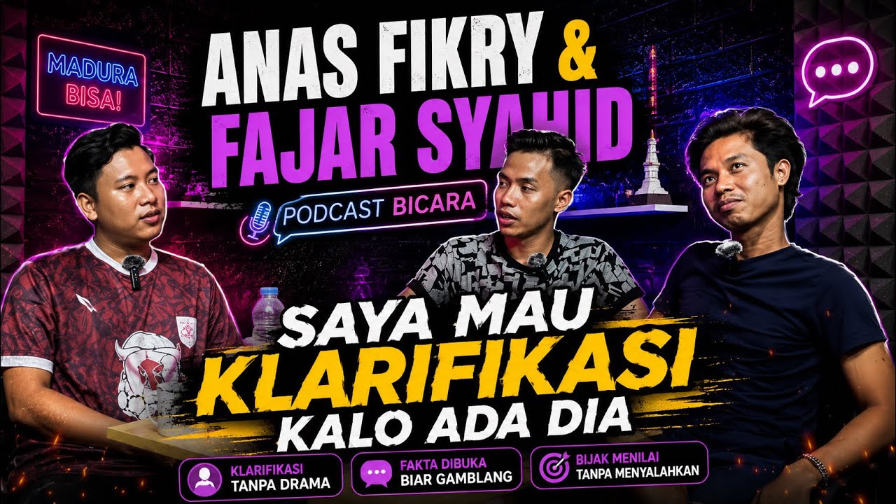 EPISODE 23 - SAYA MAU KLARIFIKASI KALO ADA DIA ( ANAS FIKRY & FAJAR SYAHID ) - Dollatep Podcast