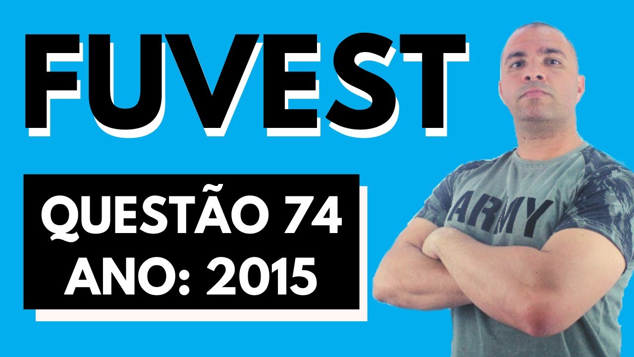 [FUVEST 2015/Q74] Um estudante utilizou um programa de computador para testar seus conhecimentos...