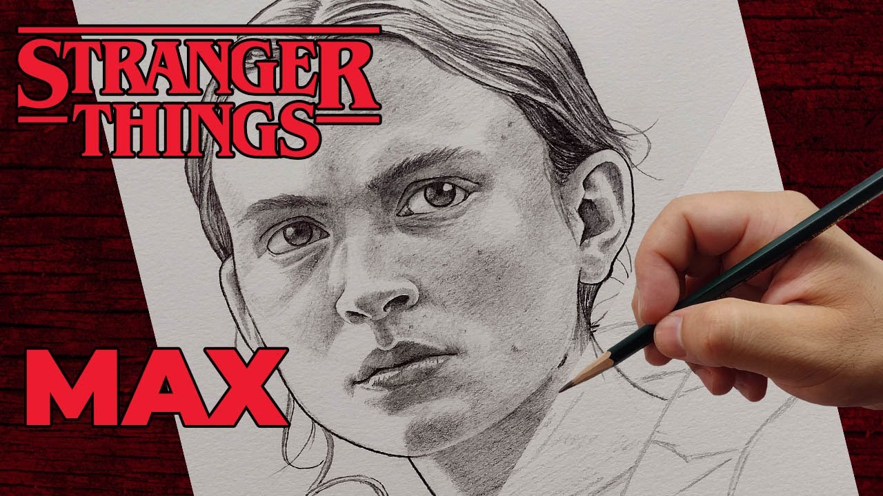 Como Desenhar a Max (Sadie Sink) de Stranger Things | Passo a Passo