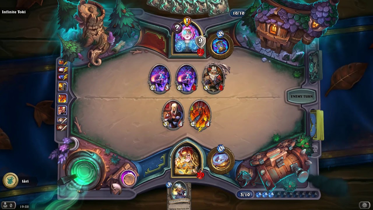 l&auml;ri vs Infinite Toki - Classic Hearthstone Dankness