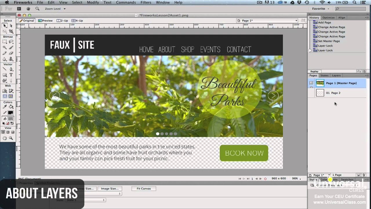 The Fireworks Workflow - How to Use Adobe Fireworks