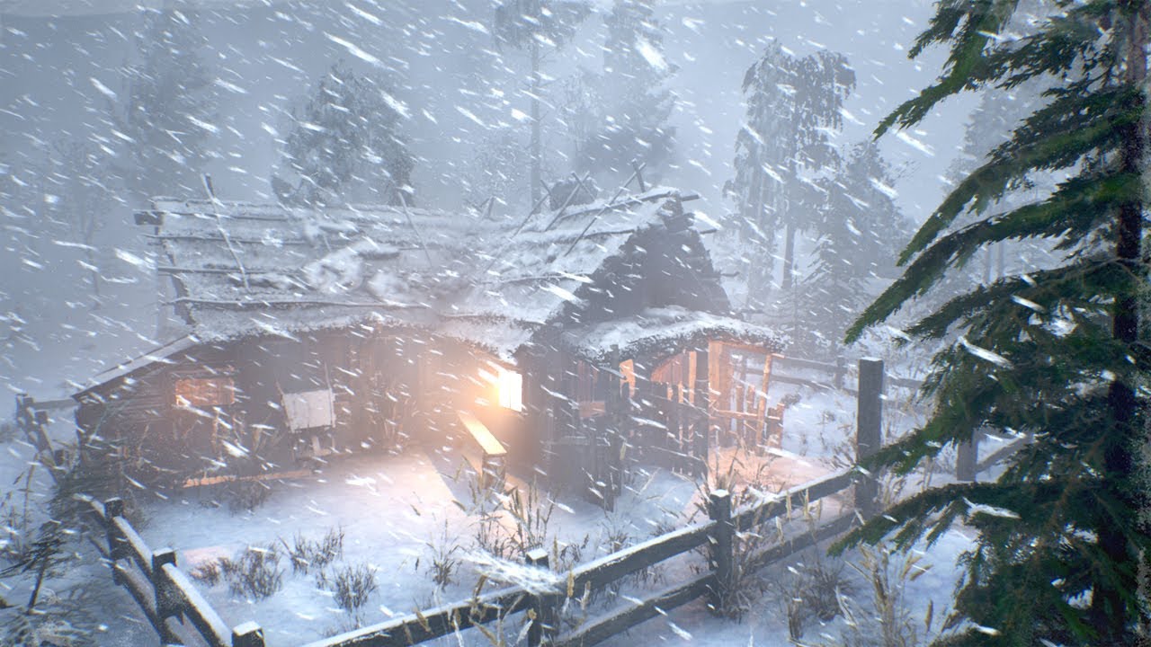 BRUTAL ALASKAN WINTER with EXTREME COLD and Blizzard for Sleeping | Frozen Boreal Nightfall 2026