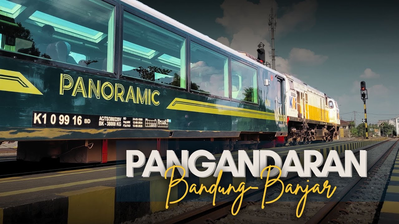 KERETA MEWAH HARGA MURAH | Pengalaman Penuh PESONA naik KA Pangandaran Eksekutif harga ga ngotak