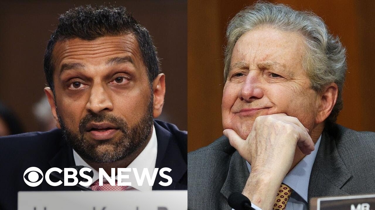 Watch: Kennedy grills Patel in tense exchange on bestiality and FBI hiring rules
