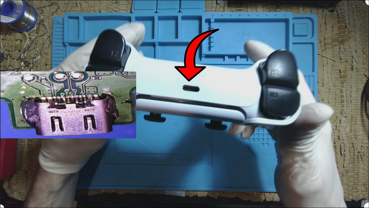 Ps5 Controller Dualsense Charging Port Replacement. Can I Fix It ?
