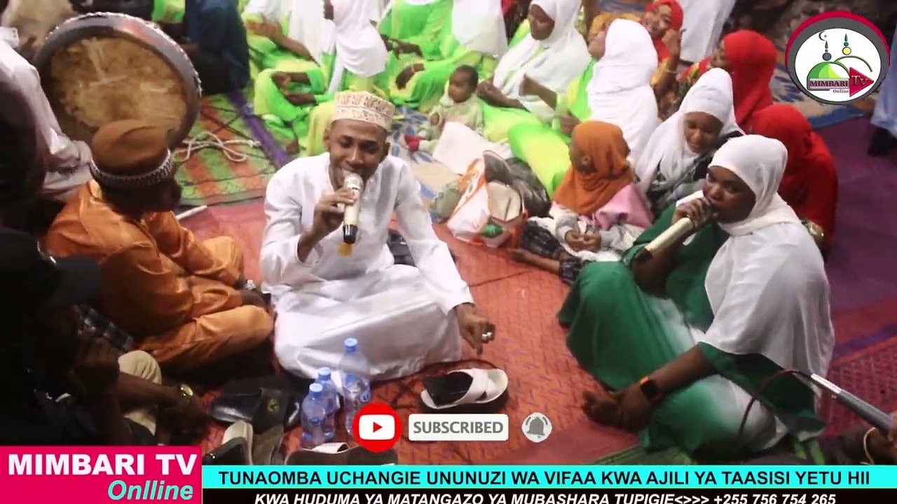 #LIVE..HII HAPA QASWIDA YA KWANZA SAMIU MADRASA JAMVI LA MAAGANO NA SHARIFA VIWANJA VYA SWABIRINA
