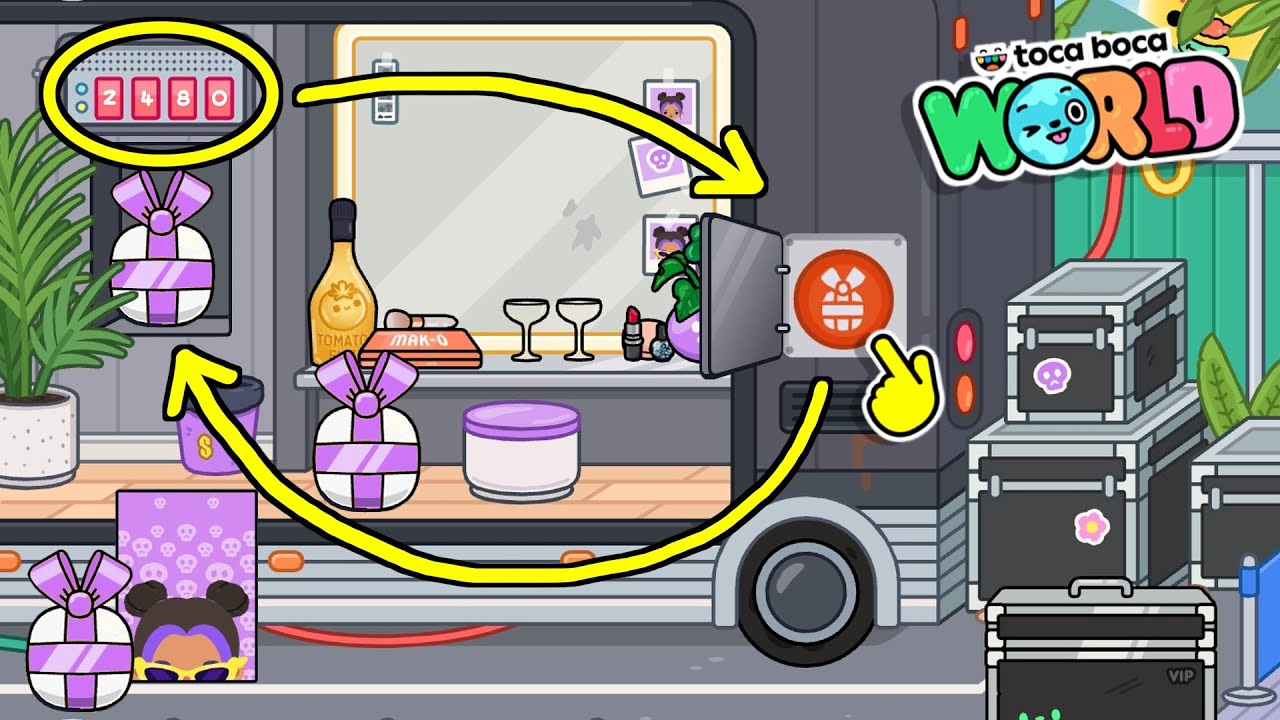 SECRET GIFTS IN A NEW FREE LOCATION! // TOCA BOCA WORLD // HAPPY TOCA