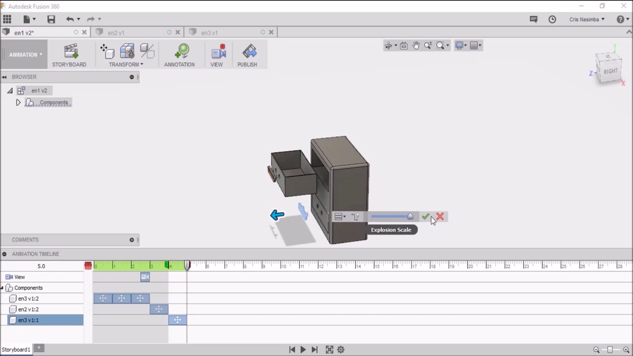 FUSION 360 EJERCICIO: DISEÑANDO UN VELADOR PARTE 3/EXPLOSION