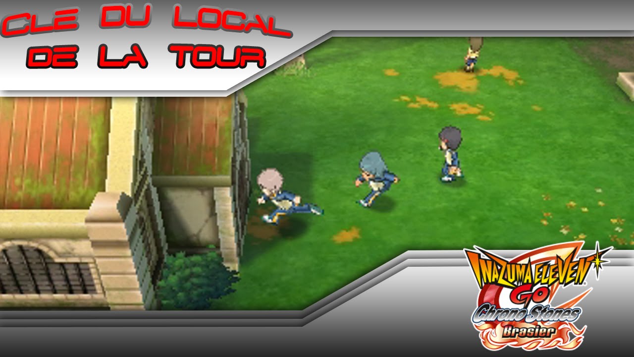 CLÉ DU LOCAL DE LA TOUR - Inazuma Eleven Go Chrono Stones: Brasier et Tonnerre