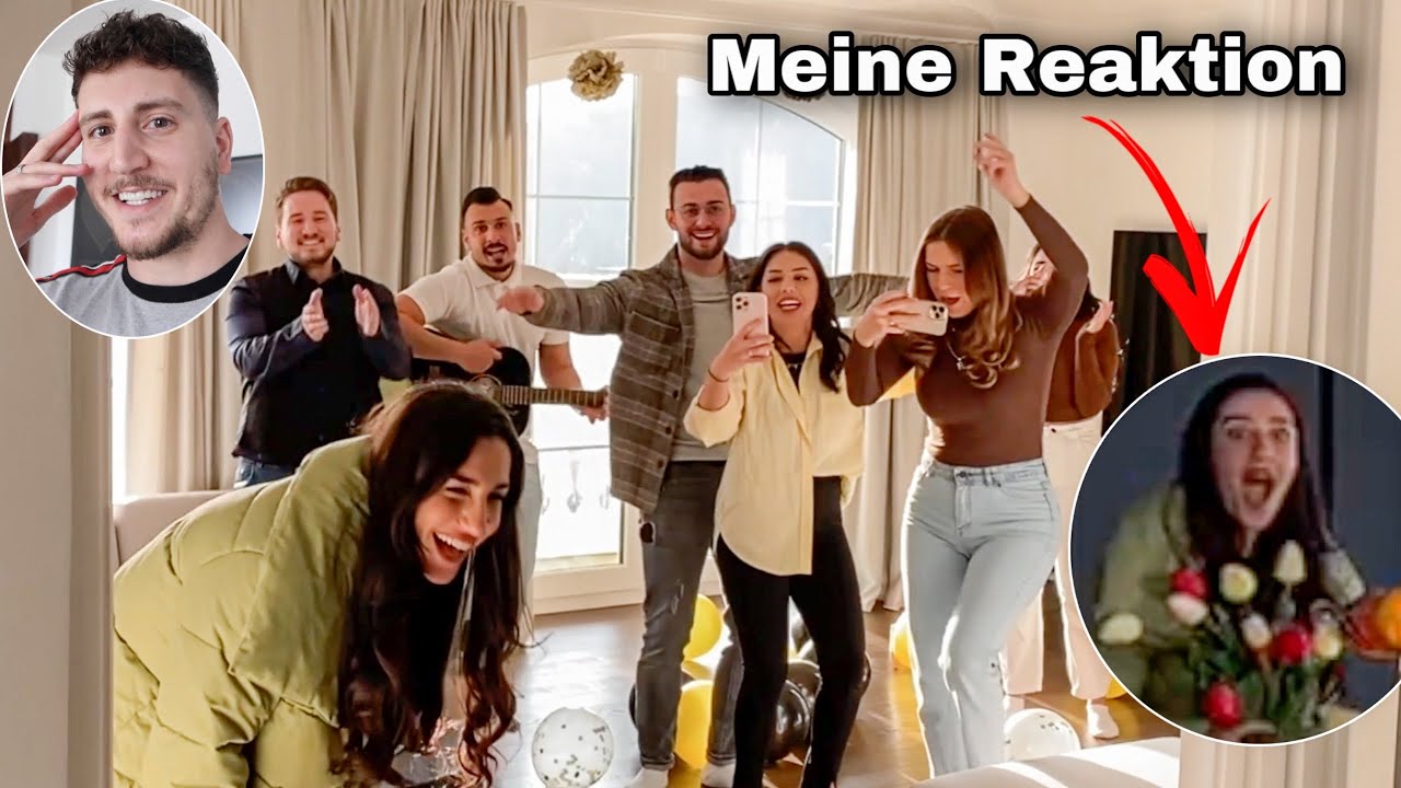 ÜBERRASCHUNGSPARTY! SIE WAR SO GESCHOCKT - Ebru und Tuncay VLOG