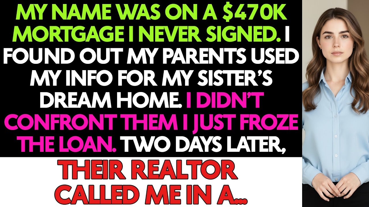 My Name Was On A $470K Mortgage I Never Signed. Turns Out My Parents Used My Info