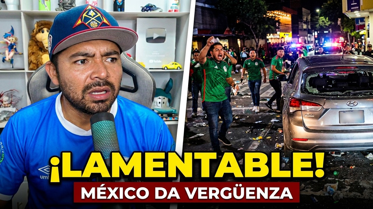 &iexcl;MALOS ANFITRIONES Y MALOS PERDEDORES! Lo de M&eacute;xico es lamentable