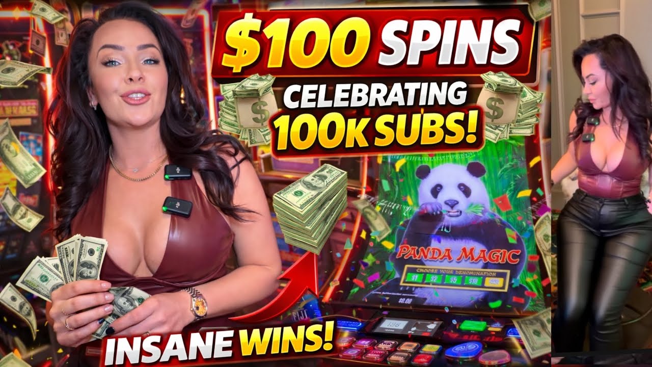 100K Subscribers = $100 Spins…THIS GOT WILD!!! 