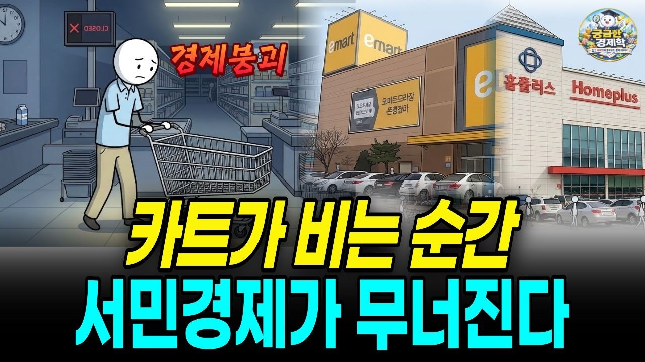요즘 대형마트에서 벌어지는 소름 돋는 변화… 서민경제 붕괴 신호인가