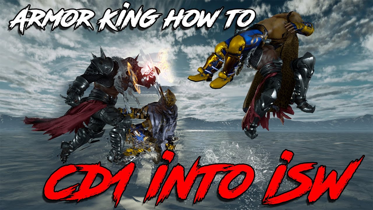 Armor King - How to cd1 ~ iSW - Dark Lariat into Running Cross Driver