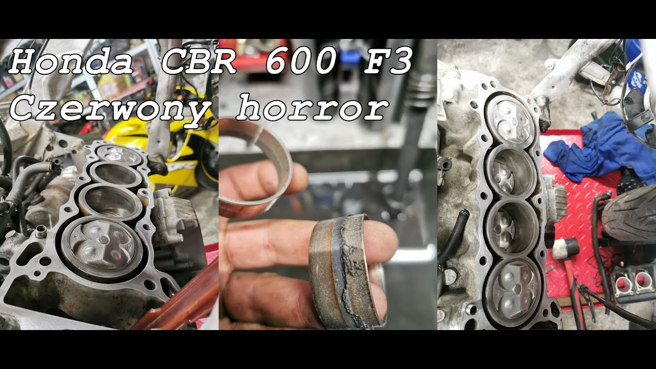 Honda CBR 600 F3 czerwony horror. Część druga