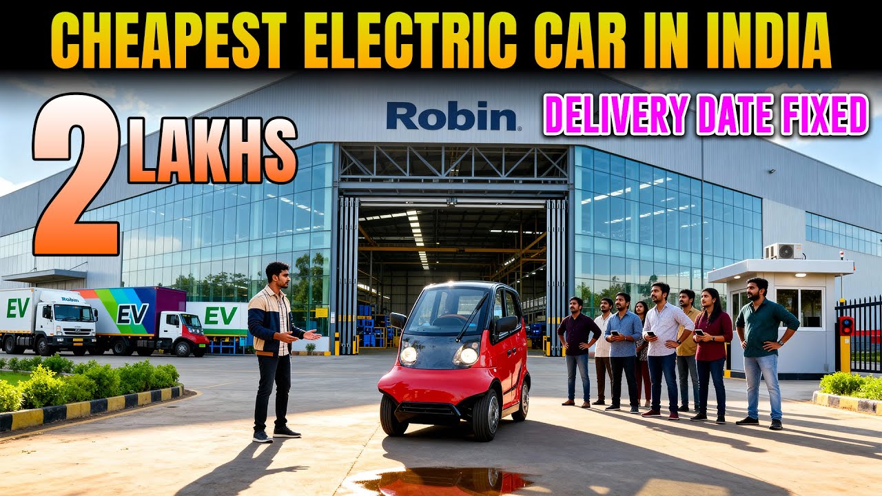 Самый дешёвый электромобиль в Индии – Wings EV Robin Дата запуска – EV Bro