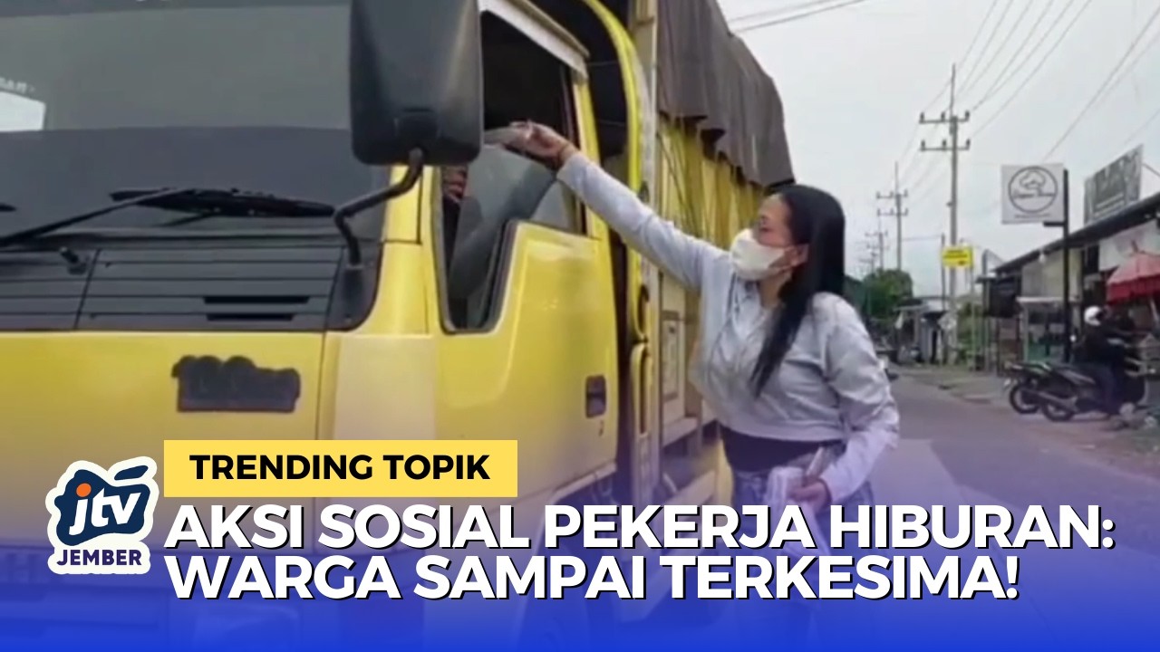 Tak Disangka! Pekerja Malam di Nganjuk Turun Jalan Berbagi Berkah