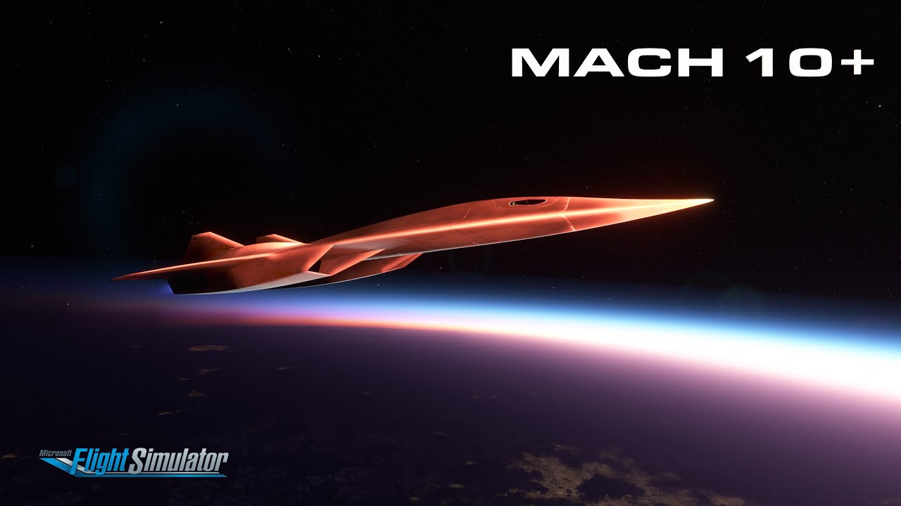 Darkstar SR-72 Hypersonic Experimental l How to Reach Mach 10+ Speeds l MSFS2020