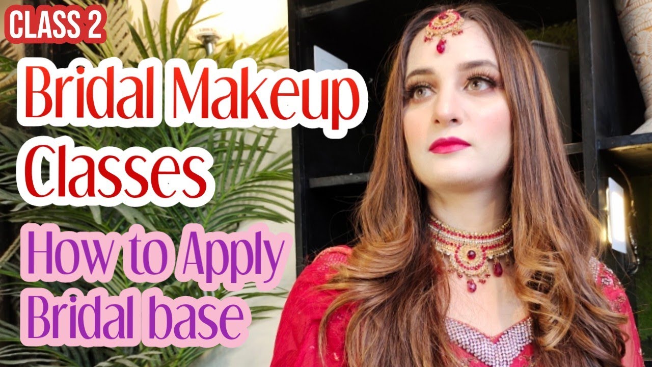 How to Apply Bridal Base | Bridal Makeup Classes Class 2