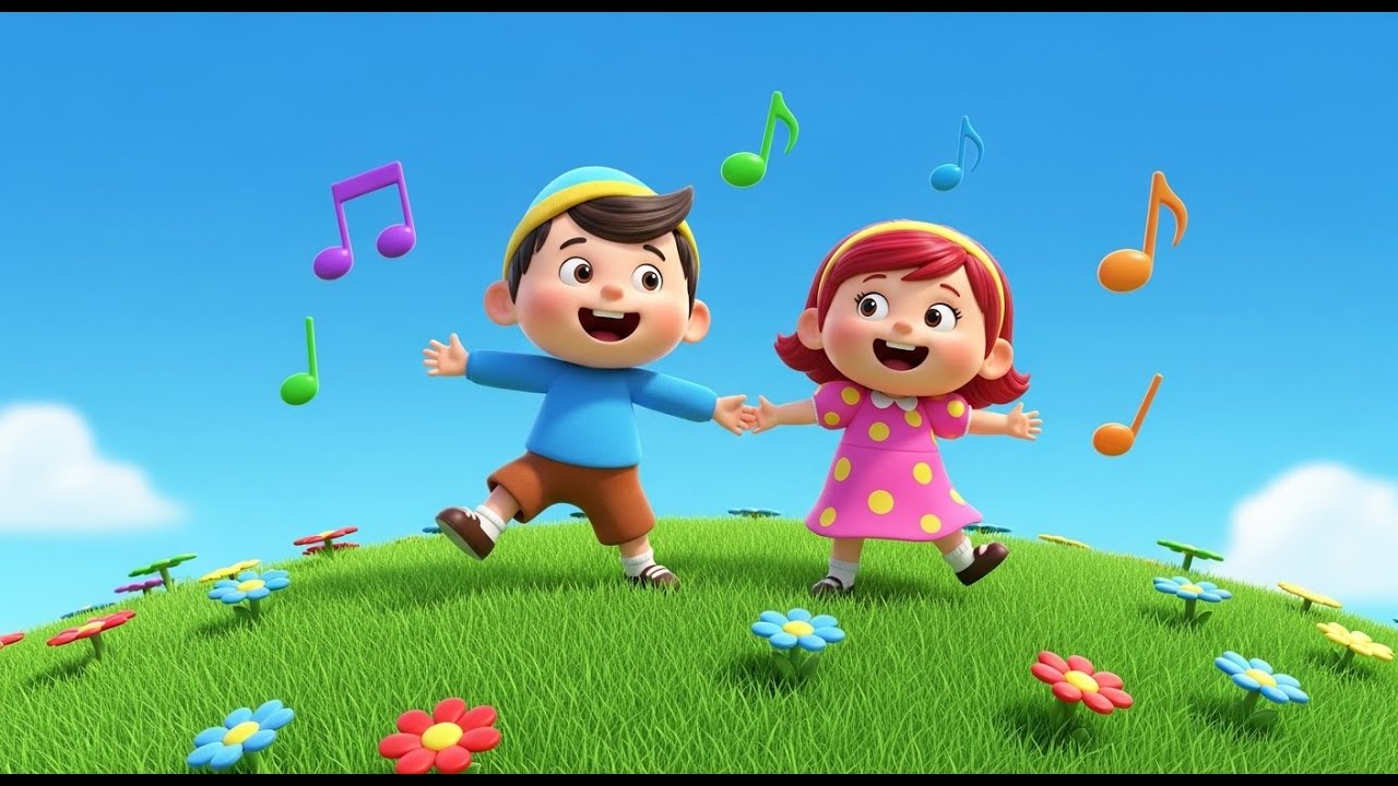Baby-Friendly Jack and Jill 🎵 | Animated Kids Song