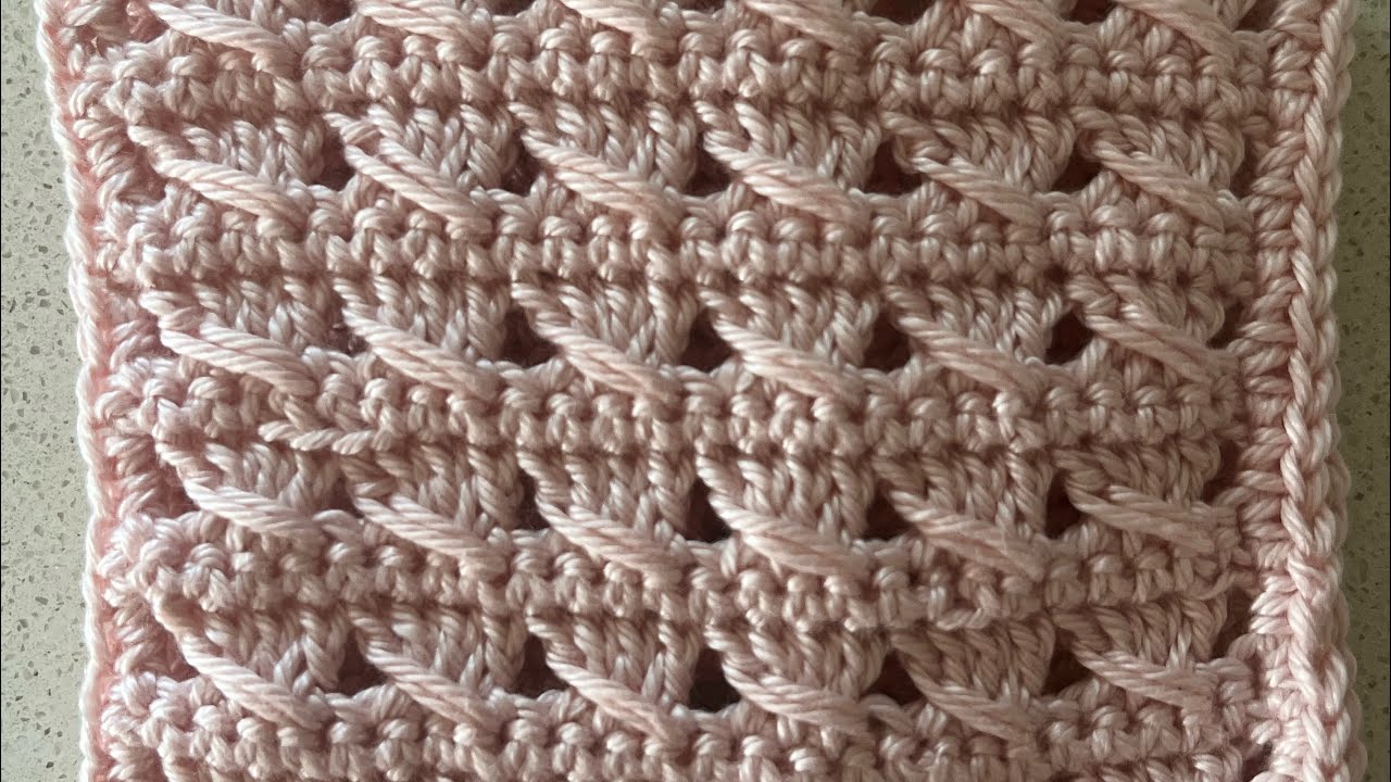 TUTORIAL: Punto barretta all'uncinetto