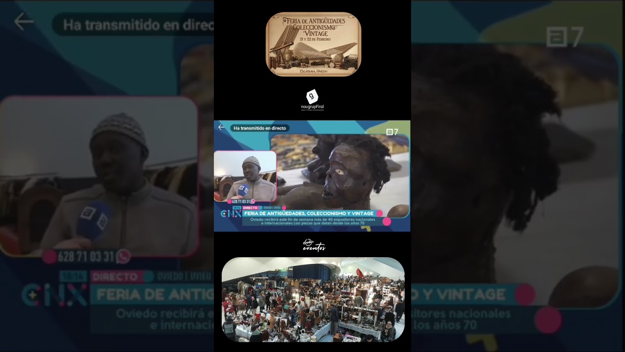 XI Feria de Antigüedades, Coleccionismo y Vintage de Oviedo