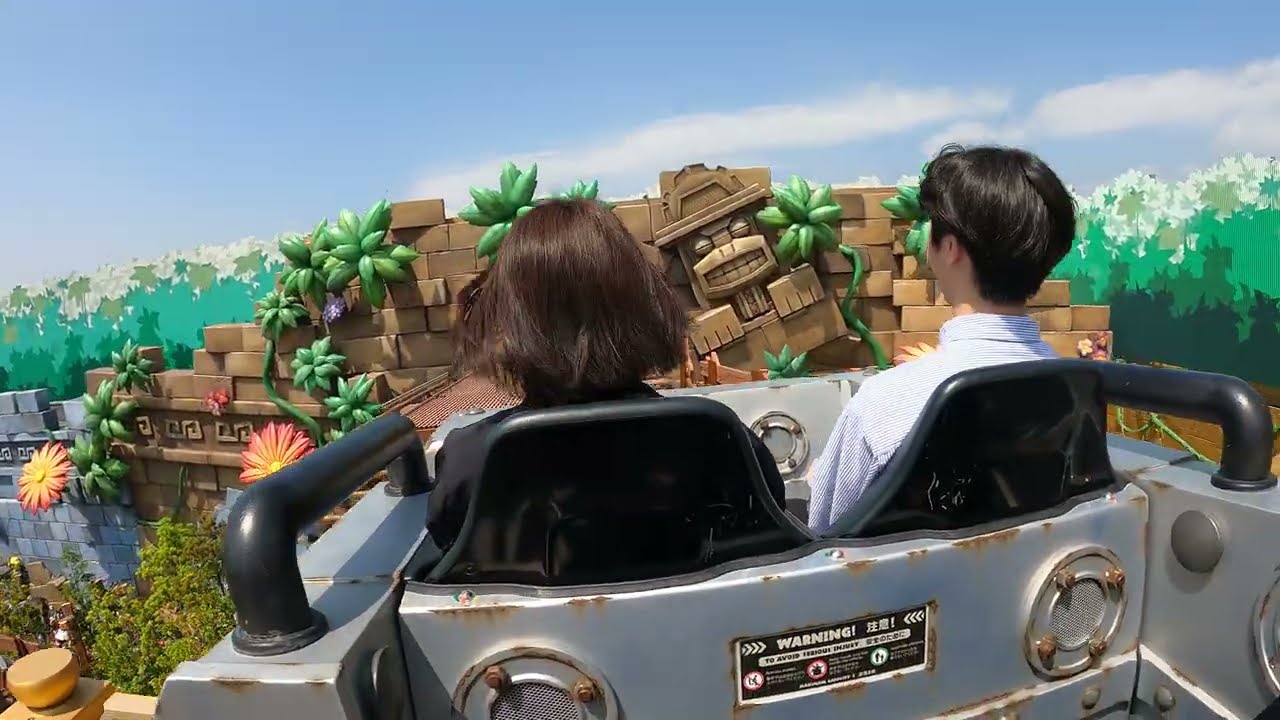 日本USJ環球影城超級任天堂世界咚奇剛瘋狂礦車(25/06/04)
