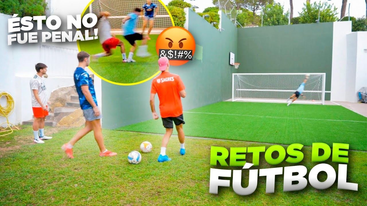 ⚽️ JUGAMOS en la TORMENTA!! RETOS de F&Uacute;TBOL