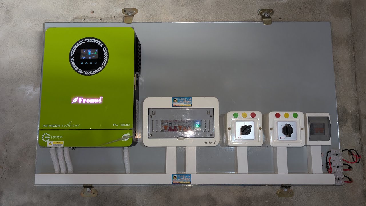 PV 7200 Inverter Wiring | Dual Output & Single Output Connections Explained