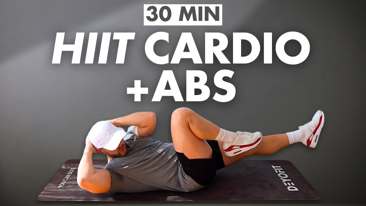 30 Min HIIT Cardio + ABS Workout 🔥 Fat Burn & Core Strength