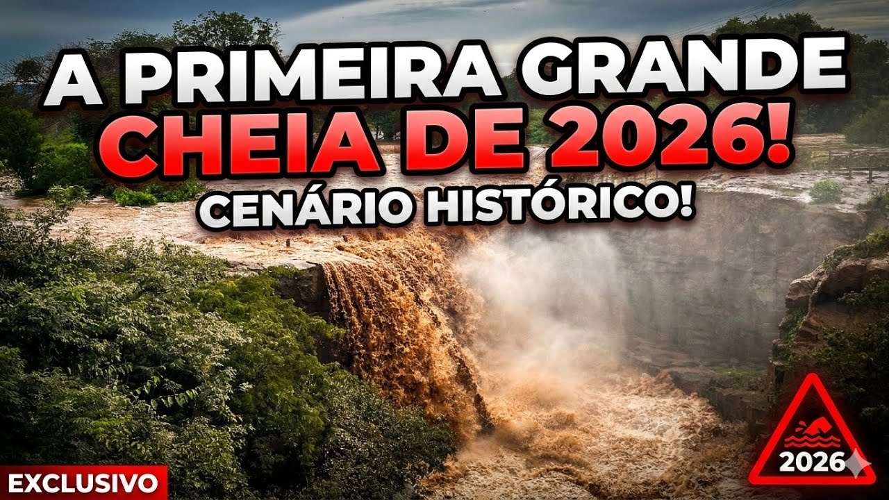 O sertão virou mar Nesse dia 03 de março de 2026