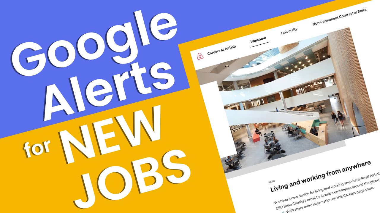 Как настроить оповещения Google о новых вакансиях 🔔 | Получайте уведомления как можно скорее