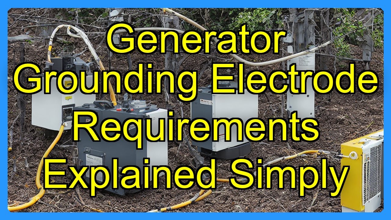 Generator Grounding Electrode Requirements Explained Simply