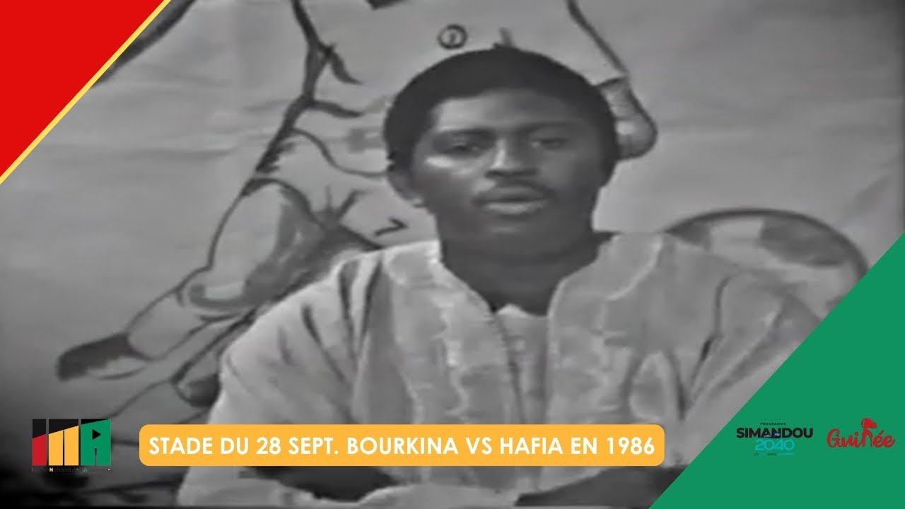 Match historique au Stade du 28 Sept | Bourkina VS HAFIA 2eme Génération 1986 | ARCHIVES INA GN