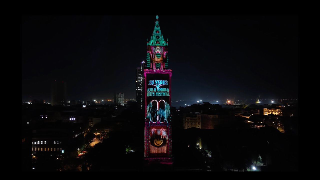 Rajabai Clock Tower Projection Mapping 2025 | 25 Years of Kala Ghoda Arts Festival
