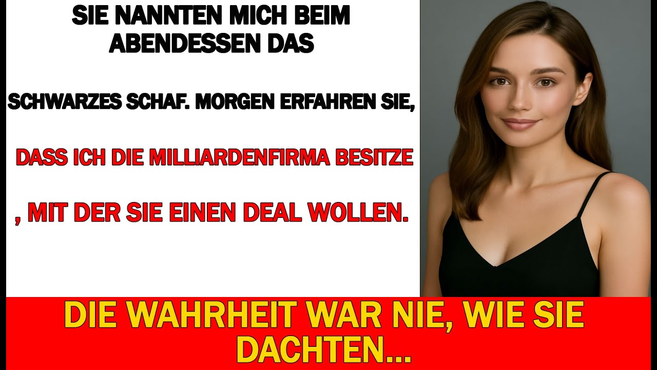 Sie nannten sie das schwarze Schaf.dann erfuhren sie, wem das Milliarden-Unternehmen wirklich gehört